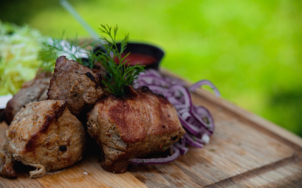 Шашлык в маринаде от капусты провансаль | Дачная кухня (Огород.ru)