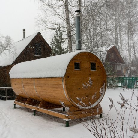 Баня на даче зимой фото