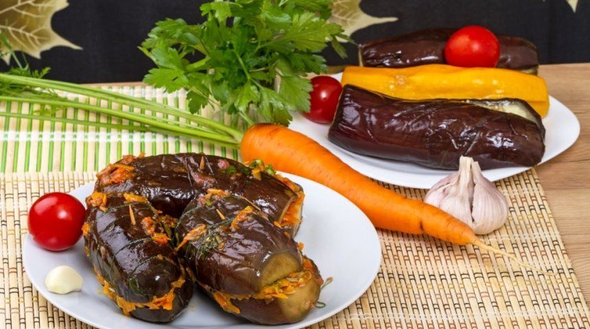 Квашенные баклажаны с морковью и чесноком рецепт сталика ханкишиева